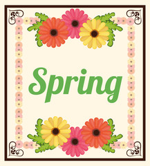 Spring season design 