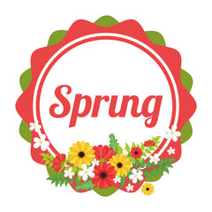 Spring season design 