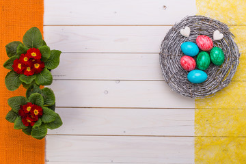 Ostern Hintergrund Beschriftung