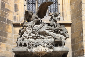 Saint John of Nepomuk in Pregue, Czech Repulic