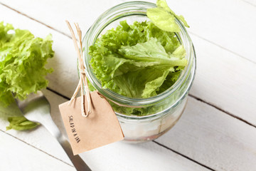Jar Salad