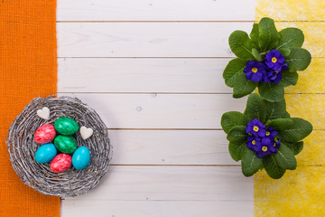 Ostern Hintergrund Beschriftung