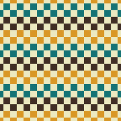 Retro seamless geometric pattern.
