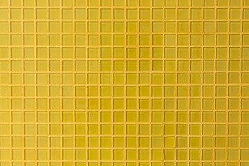 yellow mosaic tile decoration wall room background