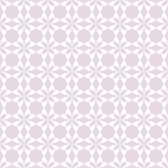 Geometric ornamental pattern - seamless.