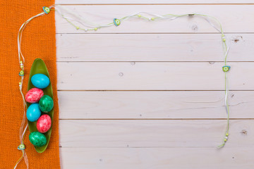 Ostern Hintergrund Beschriftung