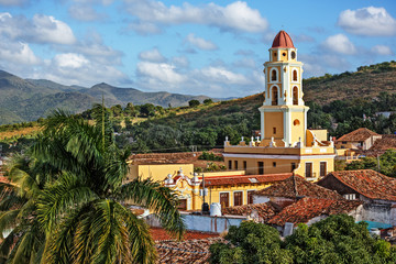 Cuba, Trinidad, View from Museo Histórico Municipal