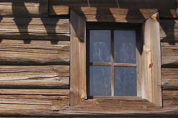 Naklejka na ściany i meble Старое окно