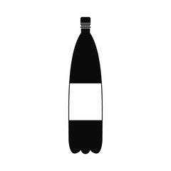 Plastic bottle of water icon