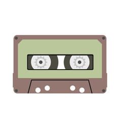 Cassette flat icon 