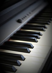 Naklejka premium Piano keyboard