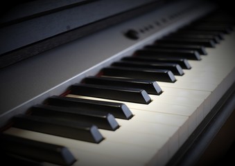 Naklejka premium Piano keyboard