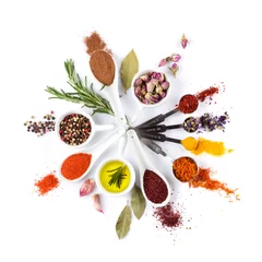 Peel and stick wall murals Aromatic Spices, herbs and condiments