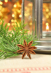 Star anise decoration