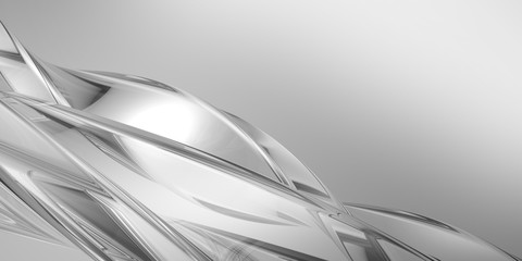 Abstract glass background