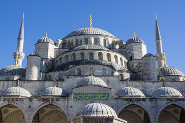 Fototapeta na wymiar Sultan Ahmet Mosque in Istanbul