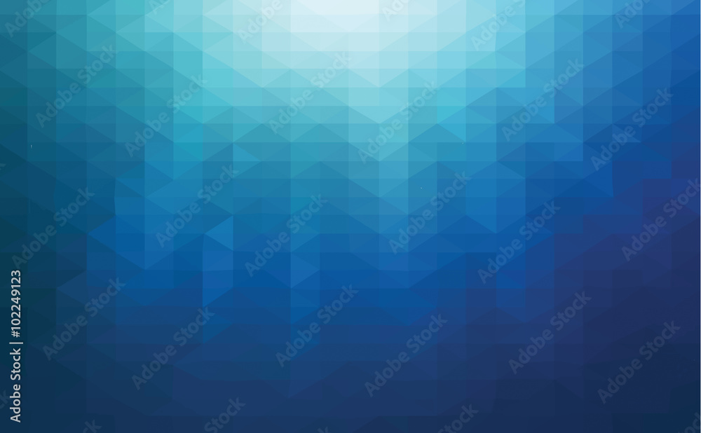 Wall mural abstract polygon background