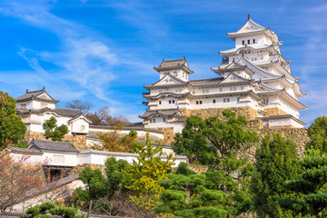 Fototapeta na wymiar Himeji Castle, Japan