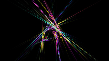 Abstract image. Fractal Wallpaper pattern desktop. Digital artwork for creative graphic design. Format 16:9 widescreen monitors.