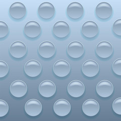 Blue Bubblewrap Background. 
