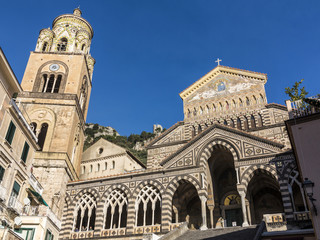 Fototapeta na wymiar Dome of Amalfi, Italy