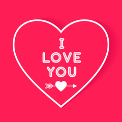 I love you background