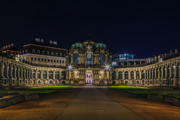 Palace Zwinger in Dresden,Saxony,Germany