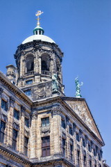 Fototapeta na wymiar Amsterdam Altes Rathaus