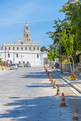 Amazing orthodox church in Cyclades, Greece.