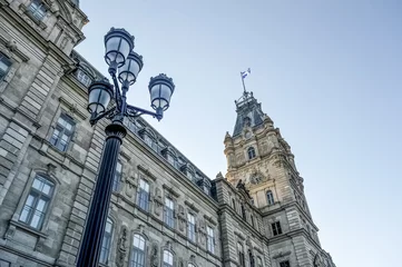 Deurstickers Quebec parliament in Quebec city © bakerjarvis