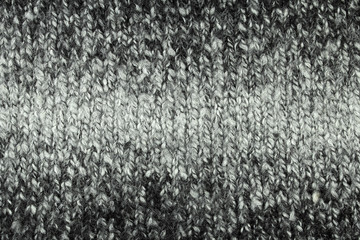 Obraz premium black and white wool texture