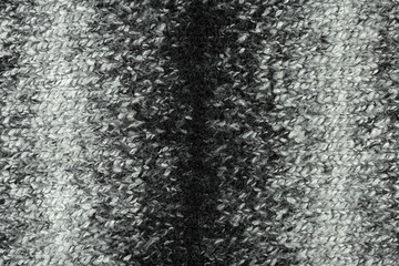black and white wool background or texture