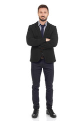 Cheerful businessman