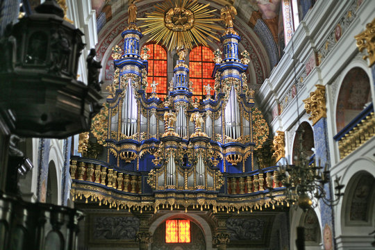 Baroque Church - Pipe Organ - Święta Lipka
