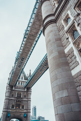 Tower Bridge, London architectural detail
