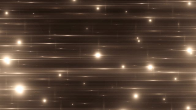 Floodlights gold disco background. Abstract motion background, shining lights, energy waves.