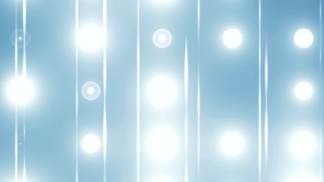 Floodlights blue disco background. Abstract motion background, shining lights, energy waves.