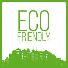 ecofriendly, vector  green and white colors