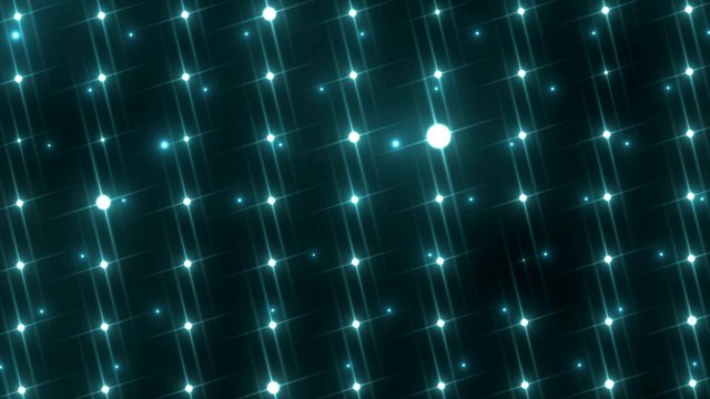 Floodlights blue disco background. Abstract motion background, shining lights, energy waves.