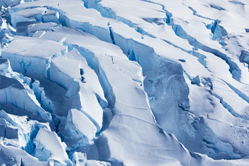 Fototapeta na wymiar Antarctican Ice and Snow