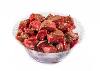 Raw meat