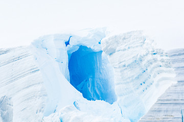 Fototapeta na wymiar Antarctican Ice and Snow