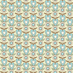 Decorative seamless background