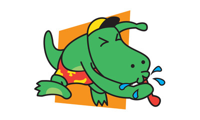 Dinosaur Blow The Whistle
