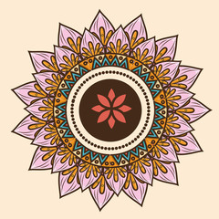 bohemian background design 