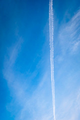 line on the sky
