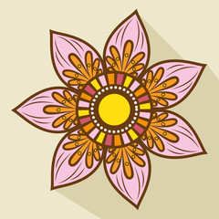 bohemian background design 