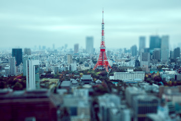 Tokyo tower - obrazy, fototapety, plakaty