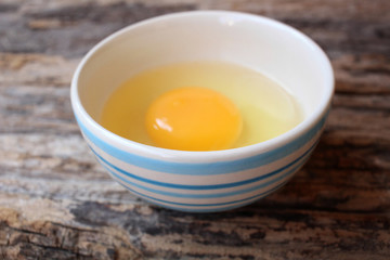 Eggs in a bowl