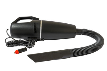 car vacuum cleaner isolated on white background